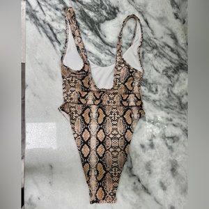 House of CB Snakeskin One Piece